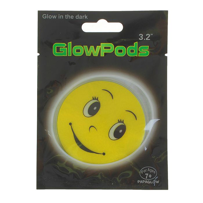 Неоновая наклейка "Смайл" милашка