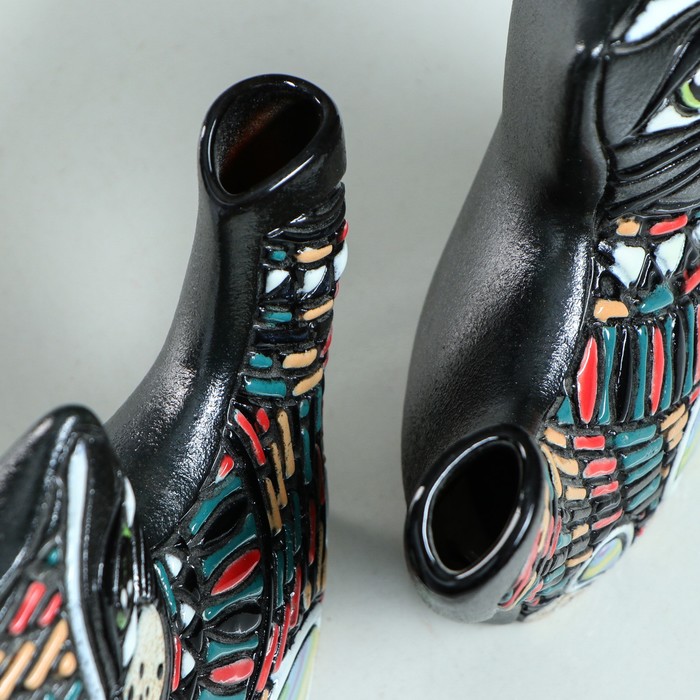 Набор ваз "Овал" 2шт микс