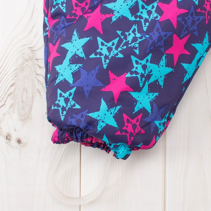 Зимний комбинезон для девочки, рост 74 см, цвет синий MW27108 _М