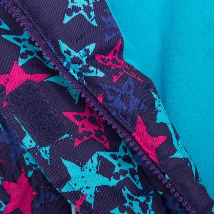 Комплект зимний для девочки (куртка и брюки), рост 104 см, цвет синий MW27102