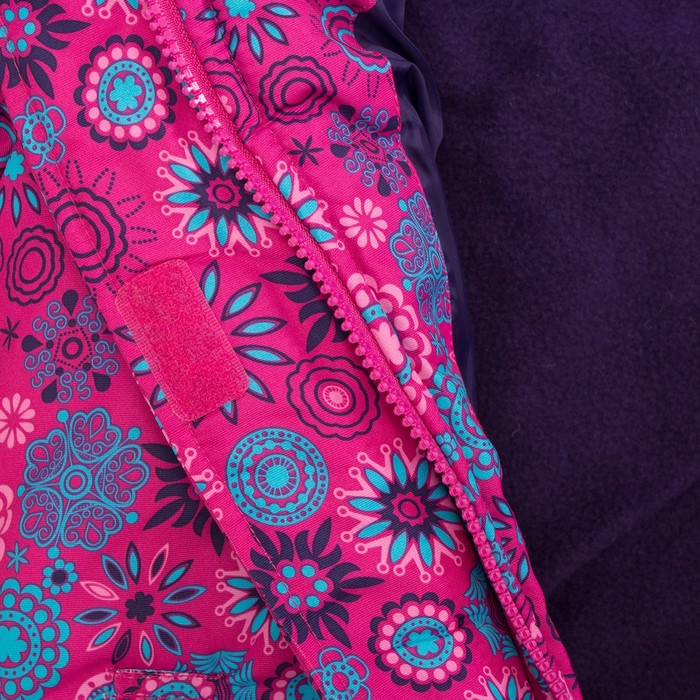 Комплект зимний для девочки (куртка и брюки), рост 104 см, цвет розовый MW27103