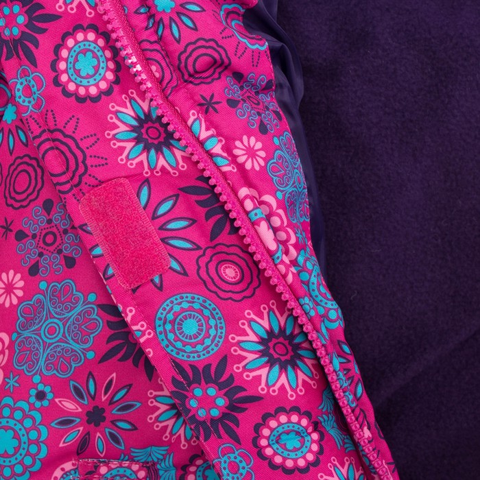 Комплект зимний для девочки (куртка и брюки), рост 116 см, цвет розовый MW27103