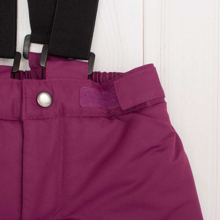 Комплект зимний для девочки (куртка и брюки), рост 92 см, цвет фиолетовый MW27106 _М