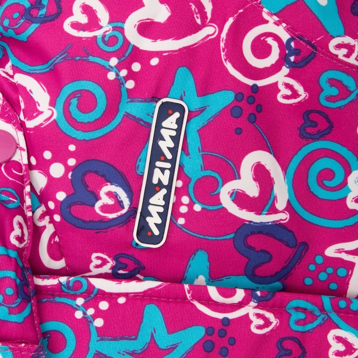 Комплект зимний для девочки (куртка и брюки), рост 98 см, цвет розовый MW27105 _М