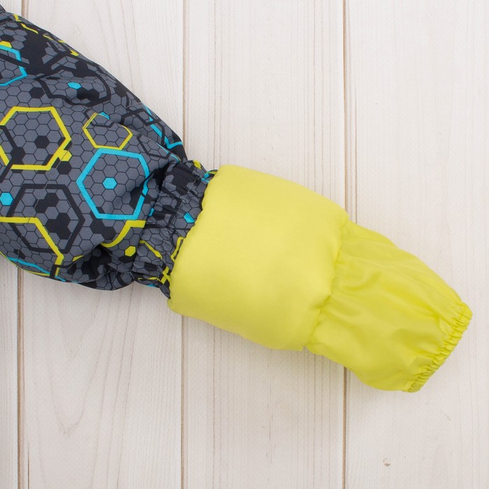 Комплект зимний для мальчика (куртка и брюки), рост 92 см, цвет серый MW27203 _М