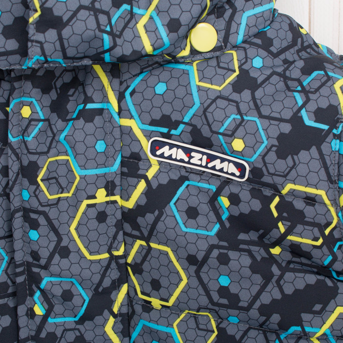 Комплект зимний для мальчика (куртка и брюки), рост 98 см, цвет серый MW27203 _М