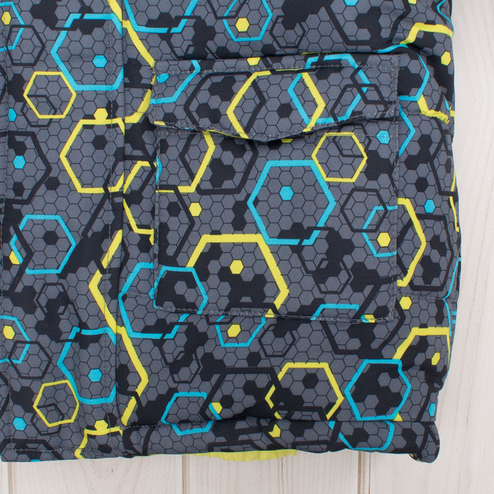 Комплект зимний для мальчика (куртка и брюки), рост 98 см, цвет серый MW27203 _М