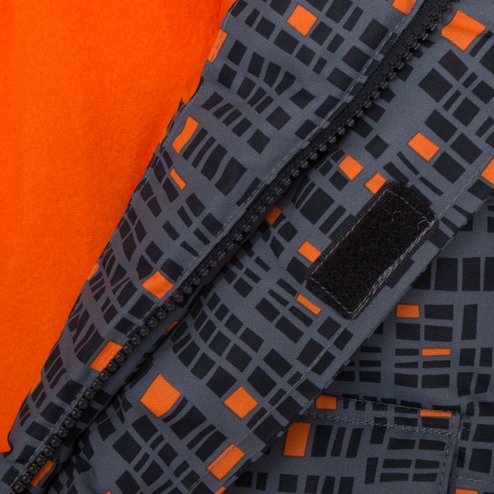 Комплект зимний для мальчика (куртка и брюки), рост 92 см, цвет серый MW27206 _М