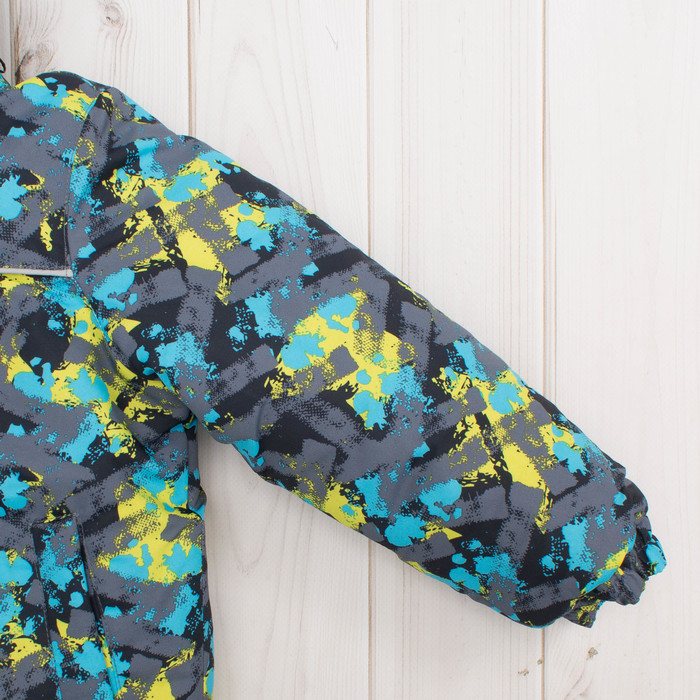 Комплект зимний для мальчика (куртка и брюки), рост 92 см, цвет серый MW27208 _М