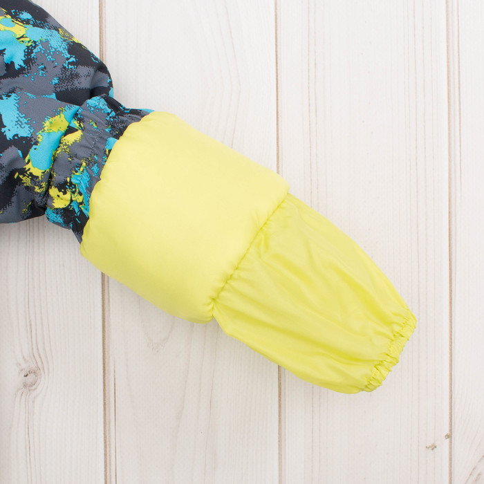 Комплект зимний для мальчика (куртка и брюки), рост 92 см, цвет серый MW27208 _М