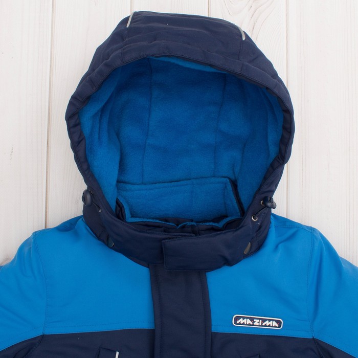 Куртка зимняя для мальчика, рост 152 см, цвет синий MW27210