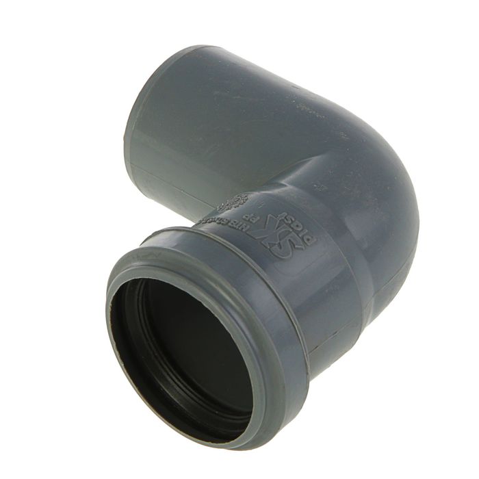 Отвод канализационный SK-plast, 50 мм, 90°