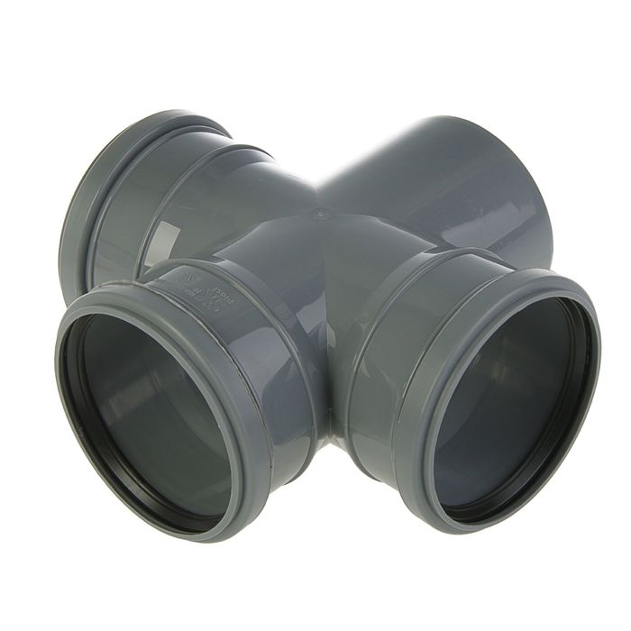 Крестовина канализационная SK-plast, 110 х 110 мм, 90°