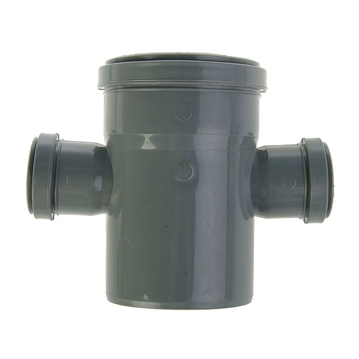 Крестовина канализационная SK-plast, 110 х 50 х 50 мм, 90°