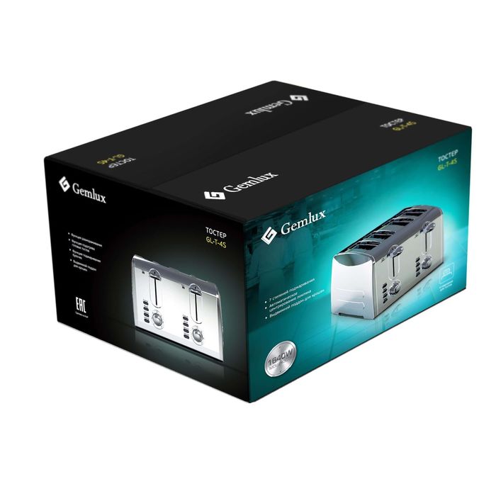 Тостер Gemlux GL-T-4S