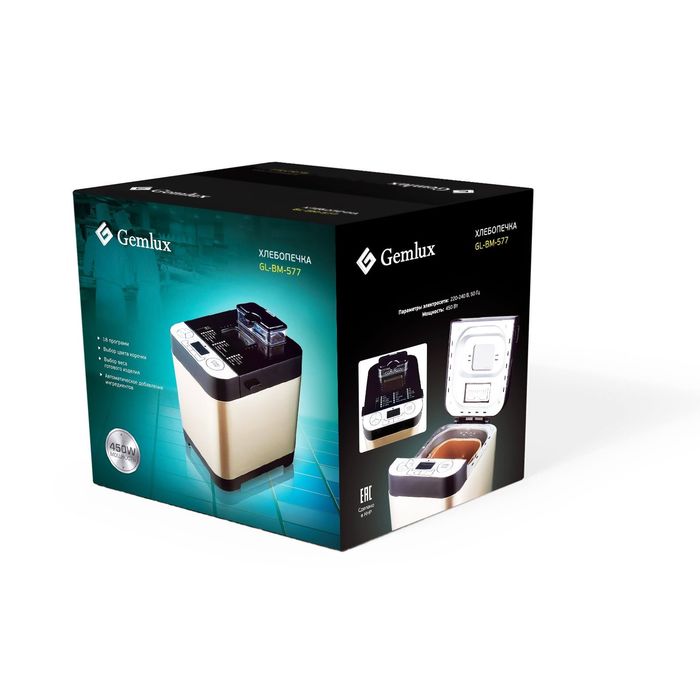 Хлебопечка Gemlux GL-BM-577