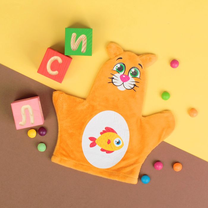 Игрушка на руку "Котик"