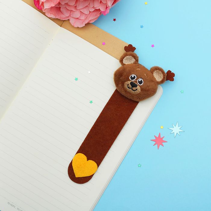 Мягкая игрушка-закладка "Мишка"