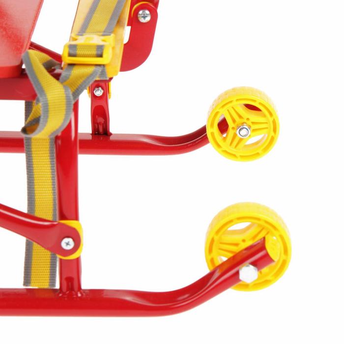 Санки "Nikki 2", цвет красный