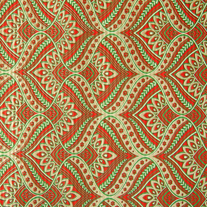 Бумага упаковочная крафт "Маковки", 0.5 х 10 м