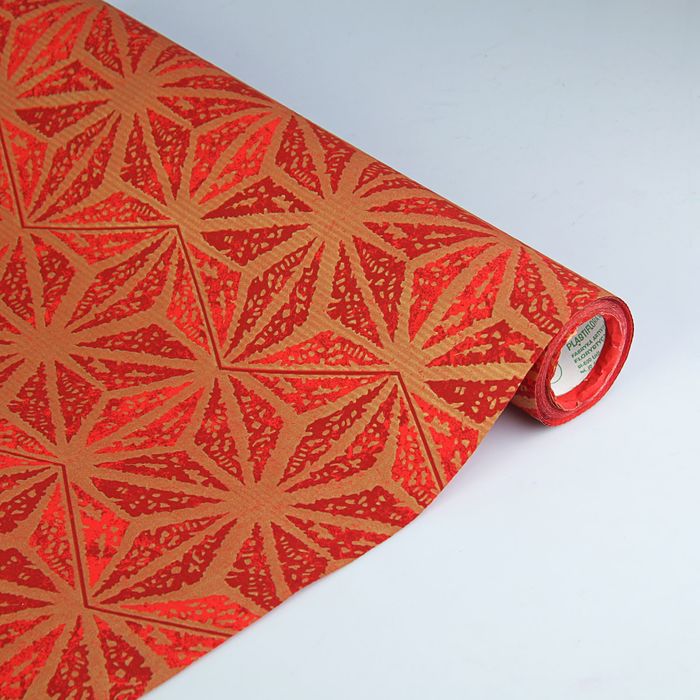 Бумага упаковочная крафт "Арабеска", 0.5 х 10 м