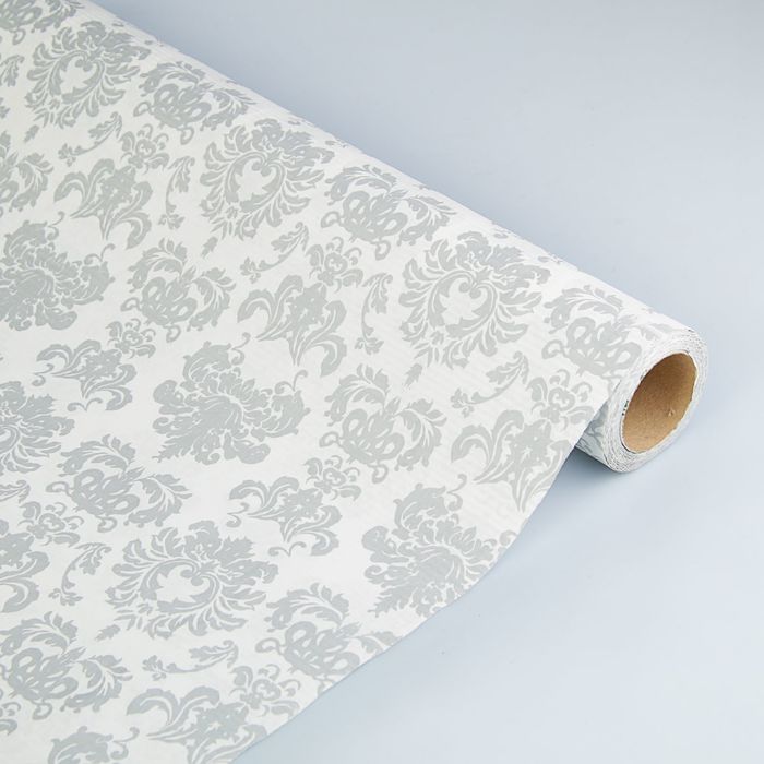 Бумага упаковочная двухсторонняя крафт "Дамаск", 0.5 х 10 м