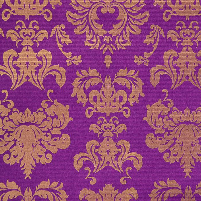 Бумага упаковочная двухсторонняя крафт "Дамаск", 0.5 х 10 м