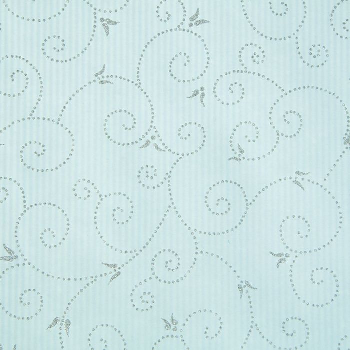 Бумага упаковочная крафт "Завитушки", 0.5 х 10 м