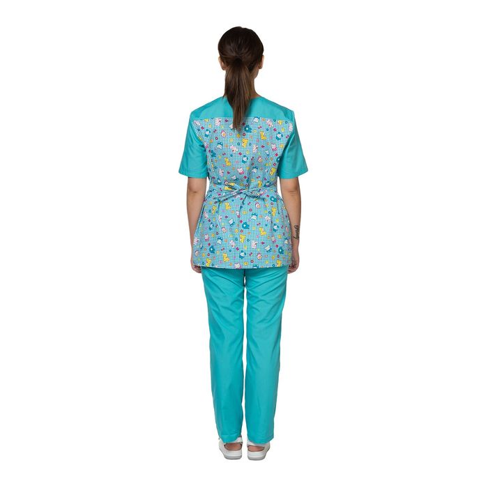 Халат-блуза медицинская модель «Педиатр», размер 50, рост 170-176