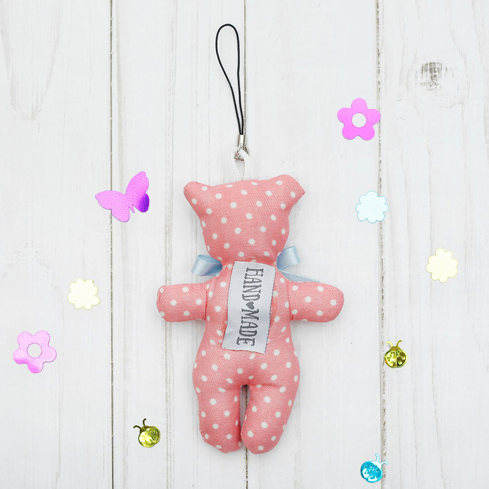 Подвеска интерьерная "Я тебя люблю", мишка, 11,5 см