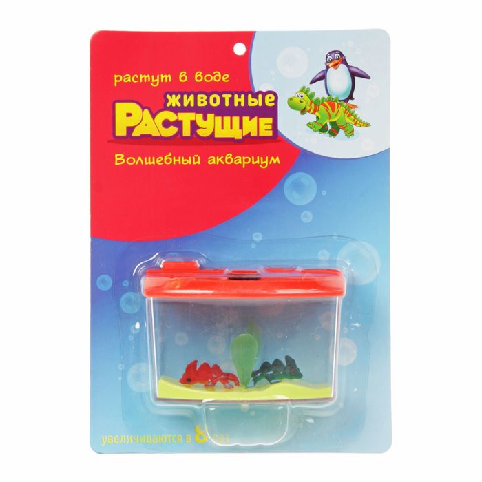 Растущие животные "Аквариум - 2 хамелеона" МИКС