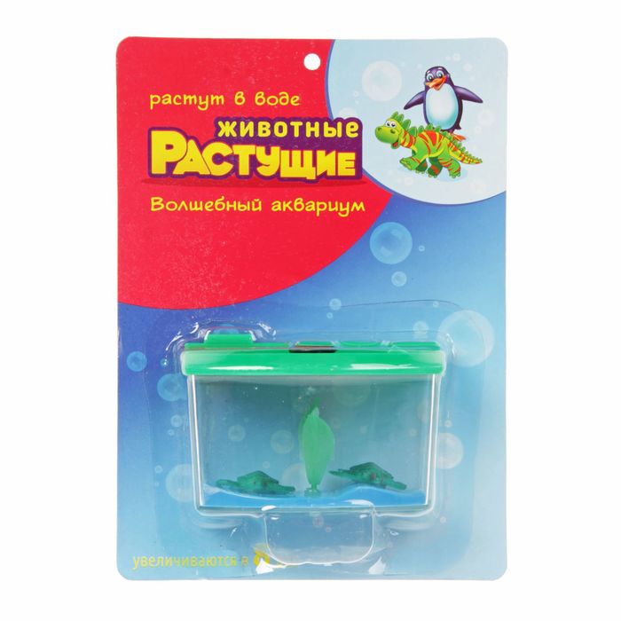 Растущие животные "Аквариум - 2 черепахи" МИКС