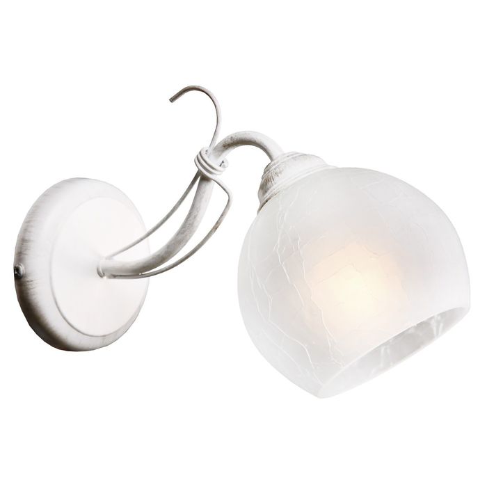 Бра "Ландыш" 1x60W Е14 белого 12x17,5x27 см