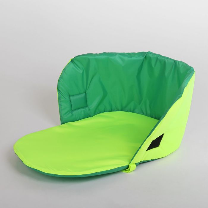 Матрас со съёмным чехлом «Слон», цвет зелёно-салатовый