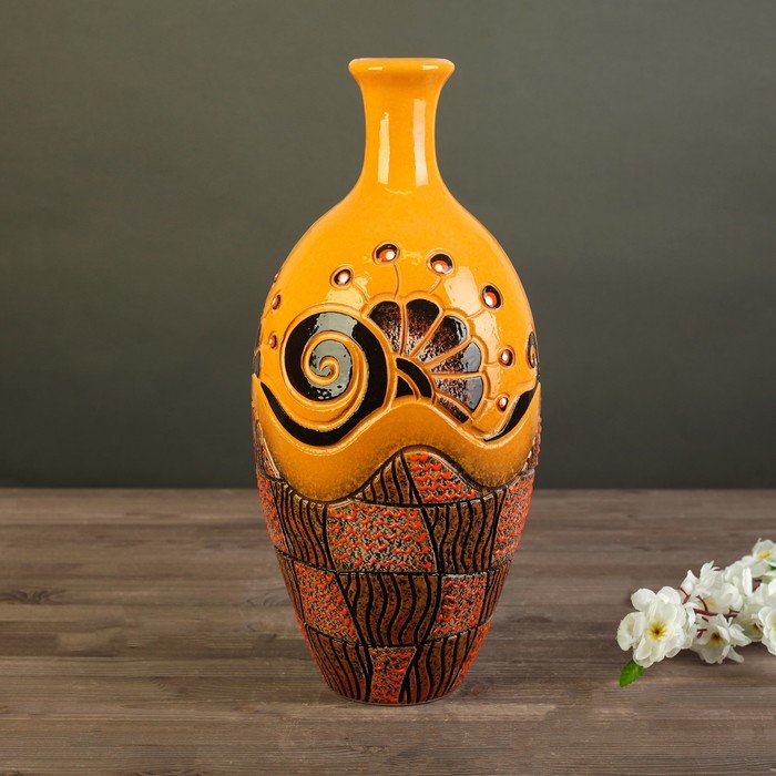 Ваза "Порто" оранжевый