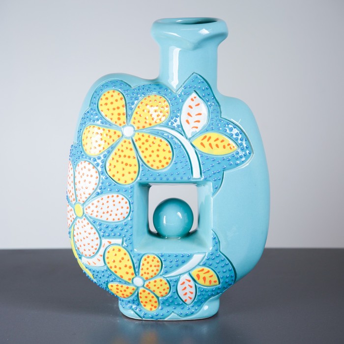 Ваза "Сердце" цветной, микс