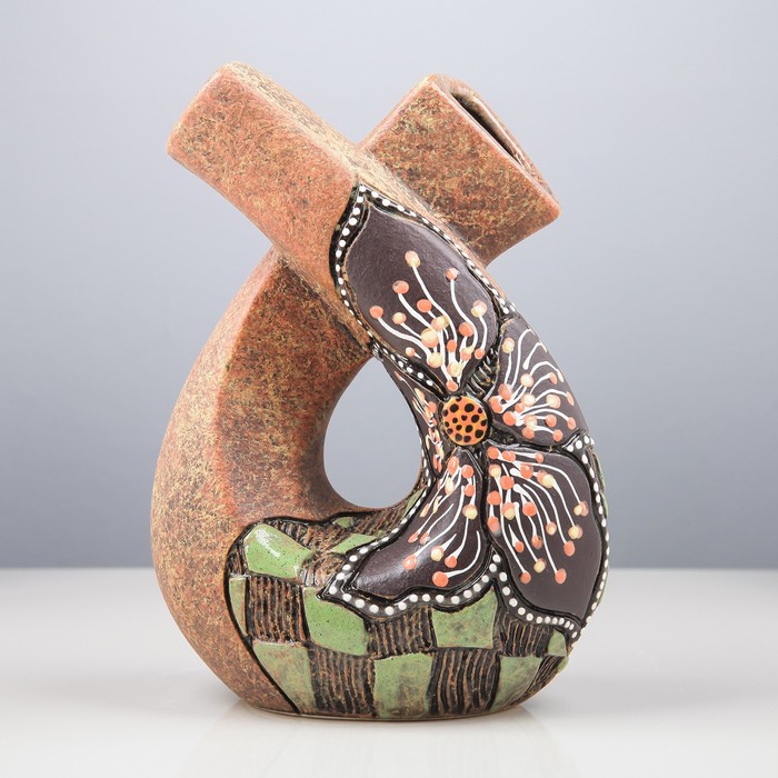 Ваза "Гамма"   темный микс