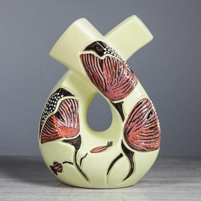 Ваза "Гамма"   цветной микс