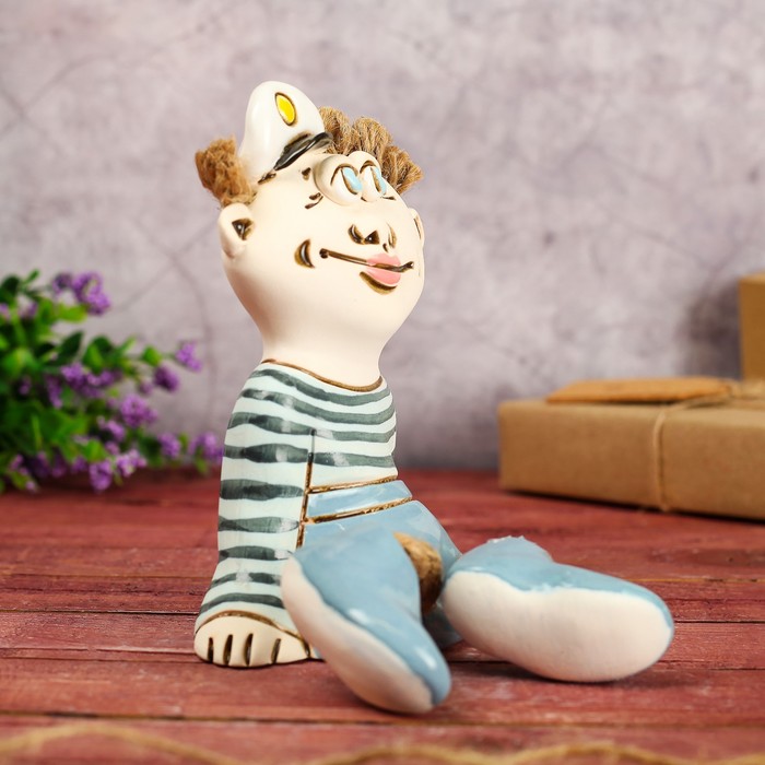 Статуэтка "Тарасик в тельняшке" 14 см