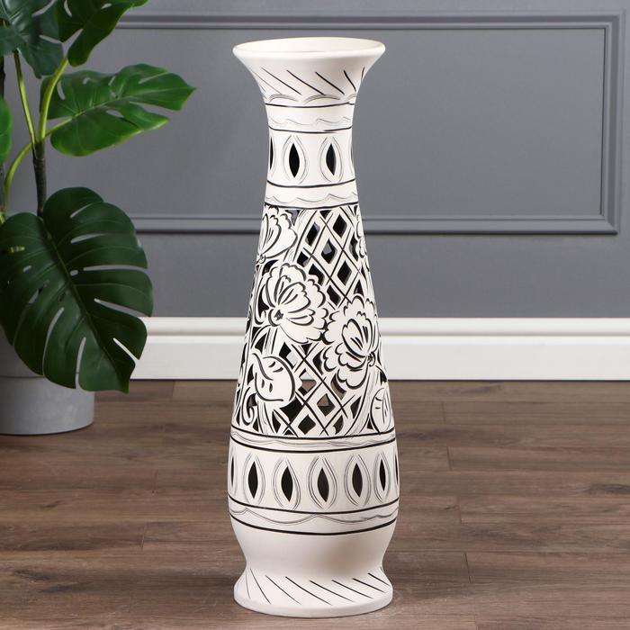 Ваза напольная "Глория" резка, №3