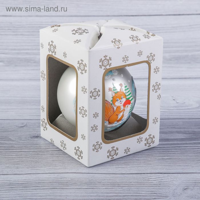 

Шар "Бельчонок" 6,5 см микс