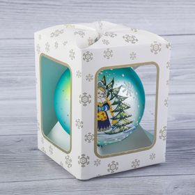 

Шар "Снегурочка" 8,5 см микс