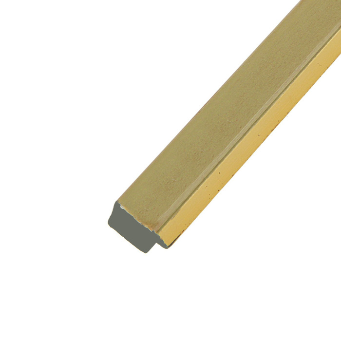 Багет пластиковый 15мм*11мм*2.9м (Ш*В*Д) светло-коричневый под дерево 1511-99