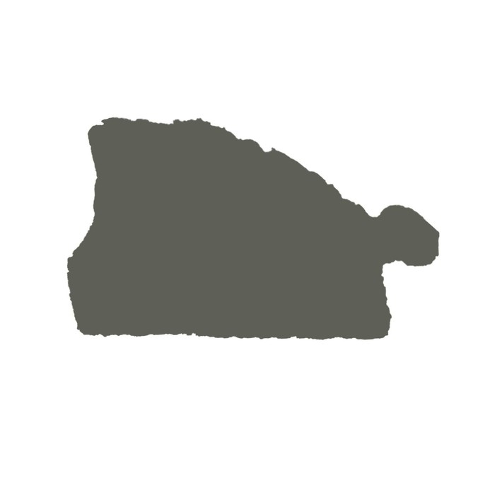 Багет пластиковый 50мм*28мм*2.9м (Ш*В*Д) коричневый/золотой 5028-55