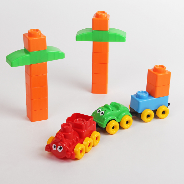 Конструктор «Кноп-Кнопыч», 61 деталь