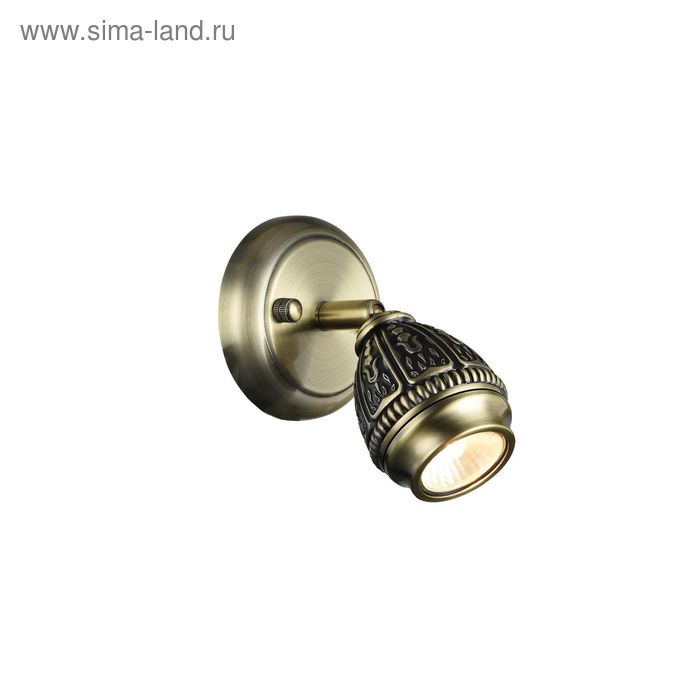 

Бра Sorento 1x35W GU10 чернённая бронза 15,1x12,4x10 см