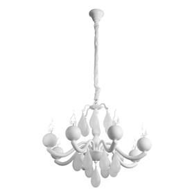 

Люстра A3229LM-8WH Sigma 8x40W E14, 68x68x53 см