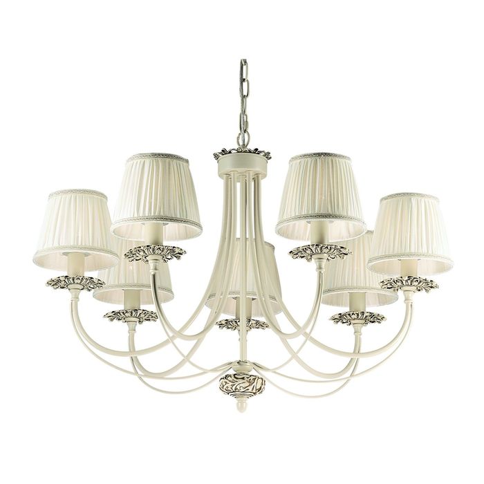 Люстра 1197-7P "Ultima" 7xE14 40W слоновая кость 74x74x51 см