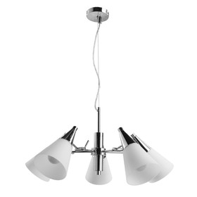 

Люстра A9517LM-5CC "Brooklyn" 5x60W E14 62x62x29 см