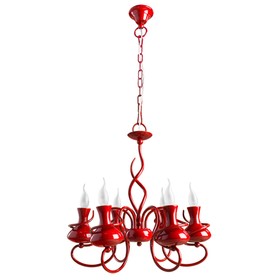 

Люстра A6819LM-6RD "Vaso" 6x40W E14 55x55x57 см